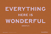 Margo and Marcel - A Hand-Drawn Font, a Sans Serif Font by Komet & Flicker (Thumbnail 7 of 15)