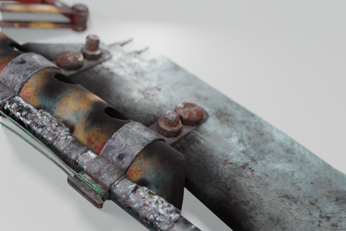Cleaver apocalyptic, an Object 3D Model by mockupzz (Photo 7 of 8)