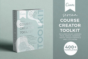 Online Course Canva Template Bundle