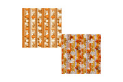 Grandmillennial Fall Digital Paper, a Pattern Graphic by Designking (Thumbnail 4 of 4)