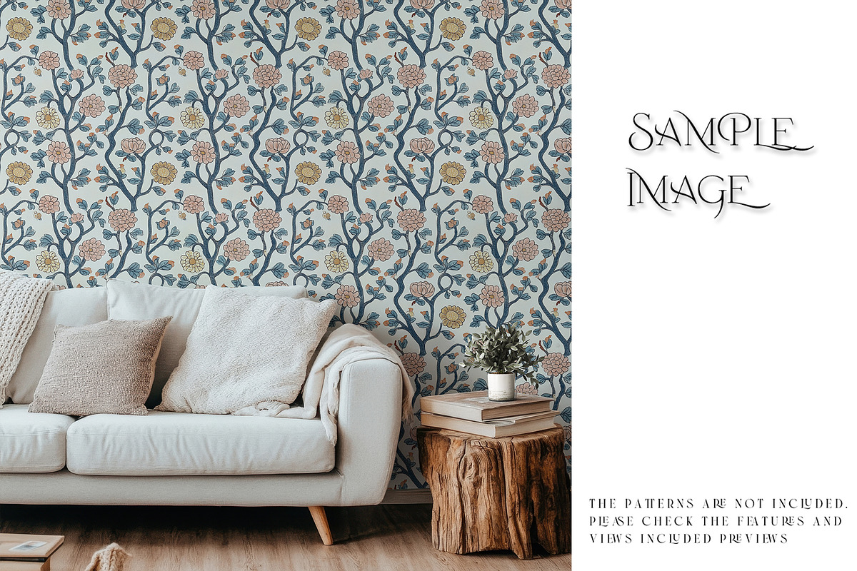 Wallpaper Mockups PSD and PNG, a Product Mockup by mock-ups (Photo 7 of 8)