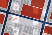 Broadsheet Newspaper Mockup, a Print Template by Dead Pixel Mockups (Thumbnail 4 of 11)