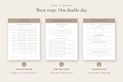 Funnel Down Planner, a Brochure Template by Daring Digies (Thumbnail 3 of 6)