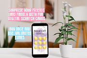 Girl Gender Reveal Scratch Card, an App Template by SunshineStudioBoutique (Thumbnail 5 of 8)