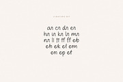 Marllena | Cute Handwritten Font, a Handwritten Font by Burhan Afif (Thumbnail 9 of 10)