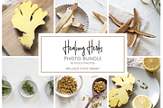Healing Herbs Photo Bundle, a Health & Medical Photo by Wellness Stock Market (Thumbnail 1 of 12)