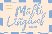 CS Sachie Disco, a Script Font by Craft Supply Co. (Thumbnail 7 of 8)