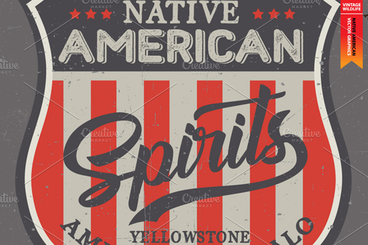 NATIVE AMERICAN SPIRITS, an Animal Illustration by Artistic & Unique (Photo 5 of 11)