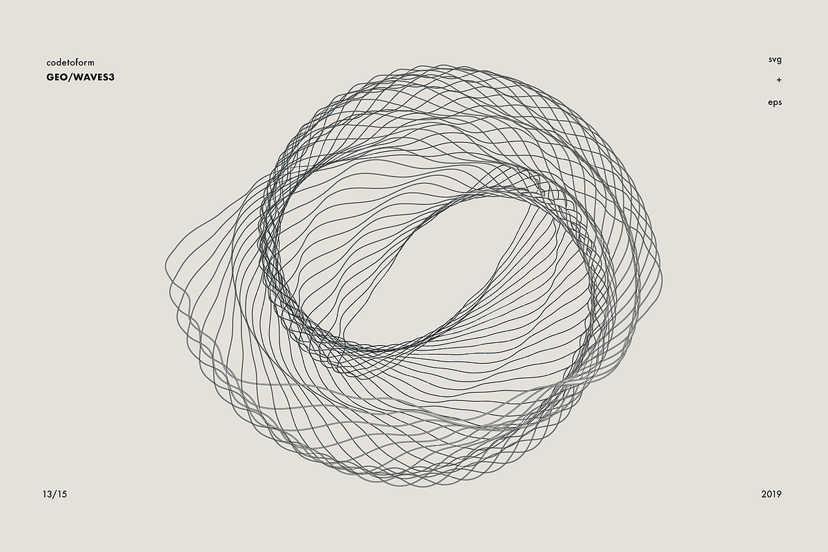 GEO_WAVES3 Vector Pack, a Background Graphic by codetoform (Photo 13 of 17)