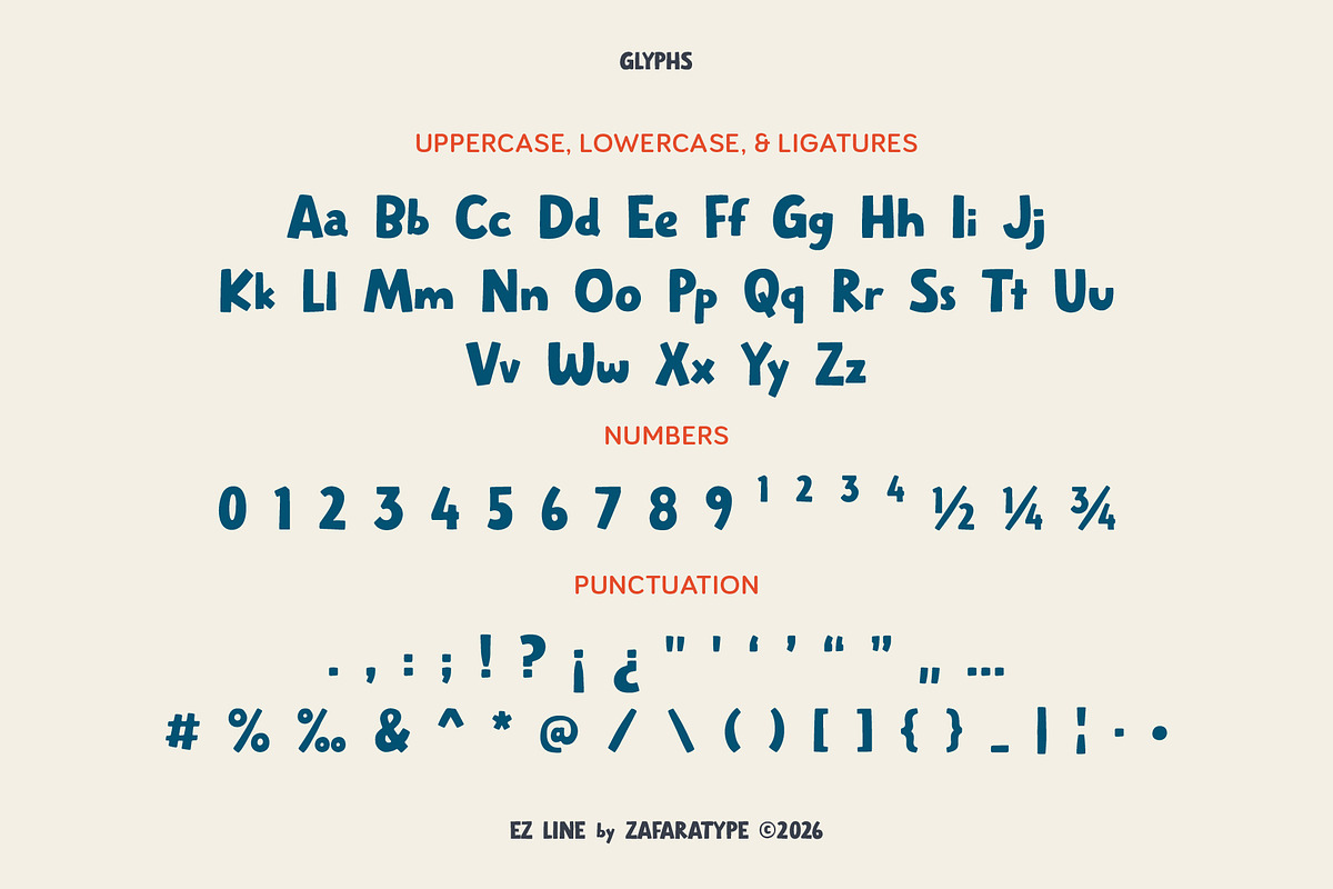 EZ Mallowick, a Handwritten Font by Zafara Studios (Photo 3 of 6)