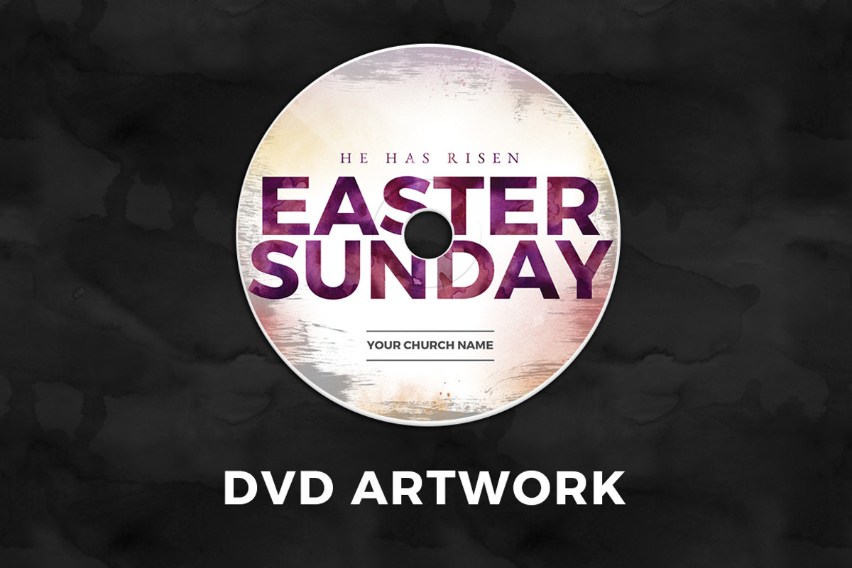 Easter Sunday Church Template-Rustic, a Flyer Template by Nathan Knight Design (Photo 5 of 6)