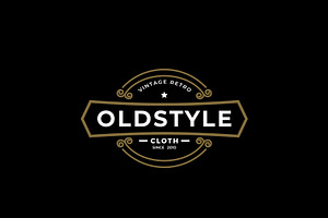 Vintage Apparel Badge Emblem, a Branding & Logo Template by AlvinStd
