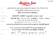 Acratica font, a Script Font by deFharo (Thumbnail 4 of 4)