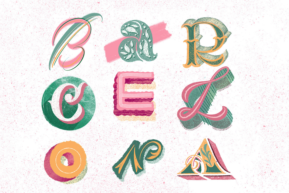 Rough & Raw Photoshop Brush Set, a Brush Add-On by Shoutbam (Photo 9 of 10)