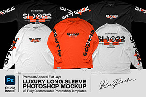 Rue Porter Long Sleeved Mockup