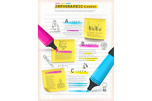 Education Concept Infographic, a Presentation Template by TotallypicRF