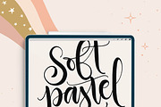Joyful Procreate Brush Calligraphy, a Brush Add-On by HowJoyful  (Thumbnail 36 of 44)