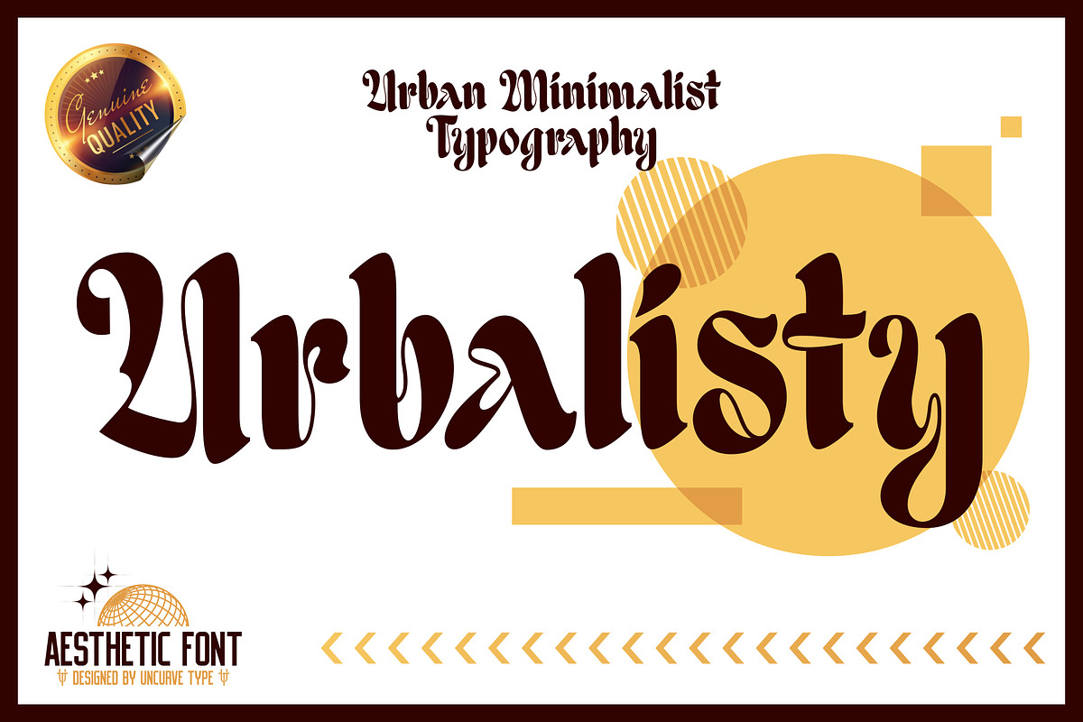 Urbalisty, a Serif Font by uncurve (Photo 1 of 8)