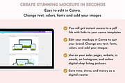 Digital product mockup Canva, a Mockup by Cate Creates (Thumbnail 8 of 8)