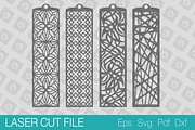 Bookmark Laser Cut SVG, a Templates & Theme by Lerina Art (Thumbnail 2 of 3)