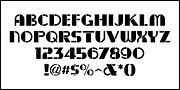 Floor Show JNL, a Serif Font by Jeff Levine Fonts (Thumbnail 4 of 6)