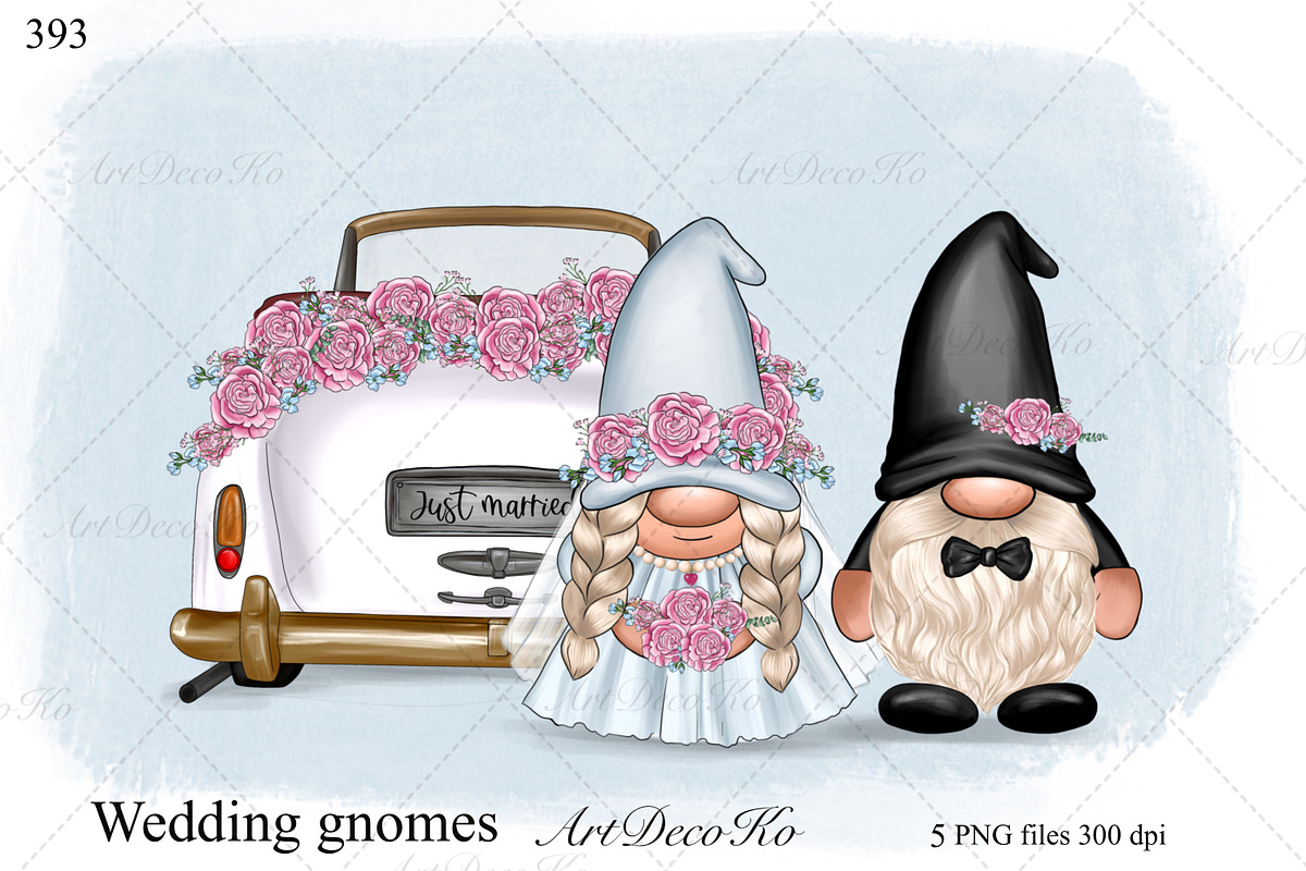 Wedding gnomes, a Person Illustration by DekoArt (Photo 1 of 4)