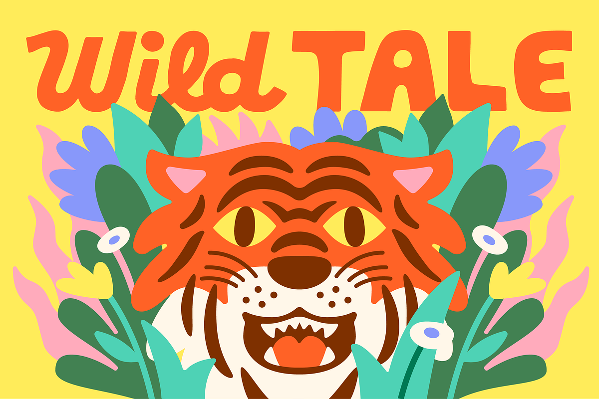 Wild Tale - Display Fonts, a Font by Stable (Photo 1 of 7)