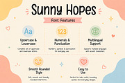 Sunny Hopes handwritten display font, a Handwritten Font by Wow Magic (Thumbnail 2 of 6)