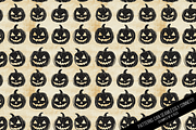 Vintage Halloween Digital Paper, a Pattern Graphic by Chromolume Studio (Thumbnail 5 of 28)