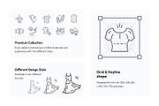 Animated Sewing Icons, an Outline Icon by Prosymbols (Thumbnail 3 of 7)