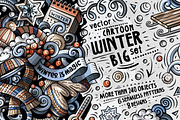 Winter Doodle Big Pack, a Decorative Illustration by BALABOLKA (Thumbnail 1 of 12)