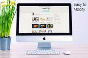 Mockup for iMac, a Mac Mockup by Made by Mancie (Thumbnail 3 of 4)