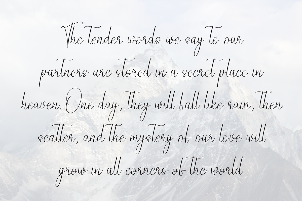 Fatherday | Script Font, a Handwritten Font by Scratchones (Photo 6 of 9)