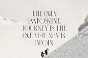 Virgoun | Ligature Serif Typeface, a Serif Font by Krismagraph (Thumbnail 4 of 12)