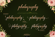 Flamingo - formal script, a Script Font by Blessed Print (Thumbnail 6 of 13)