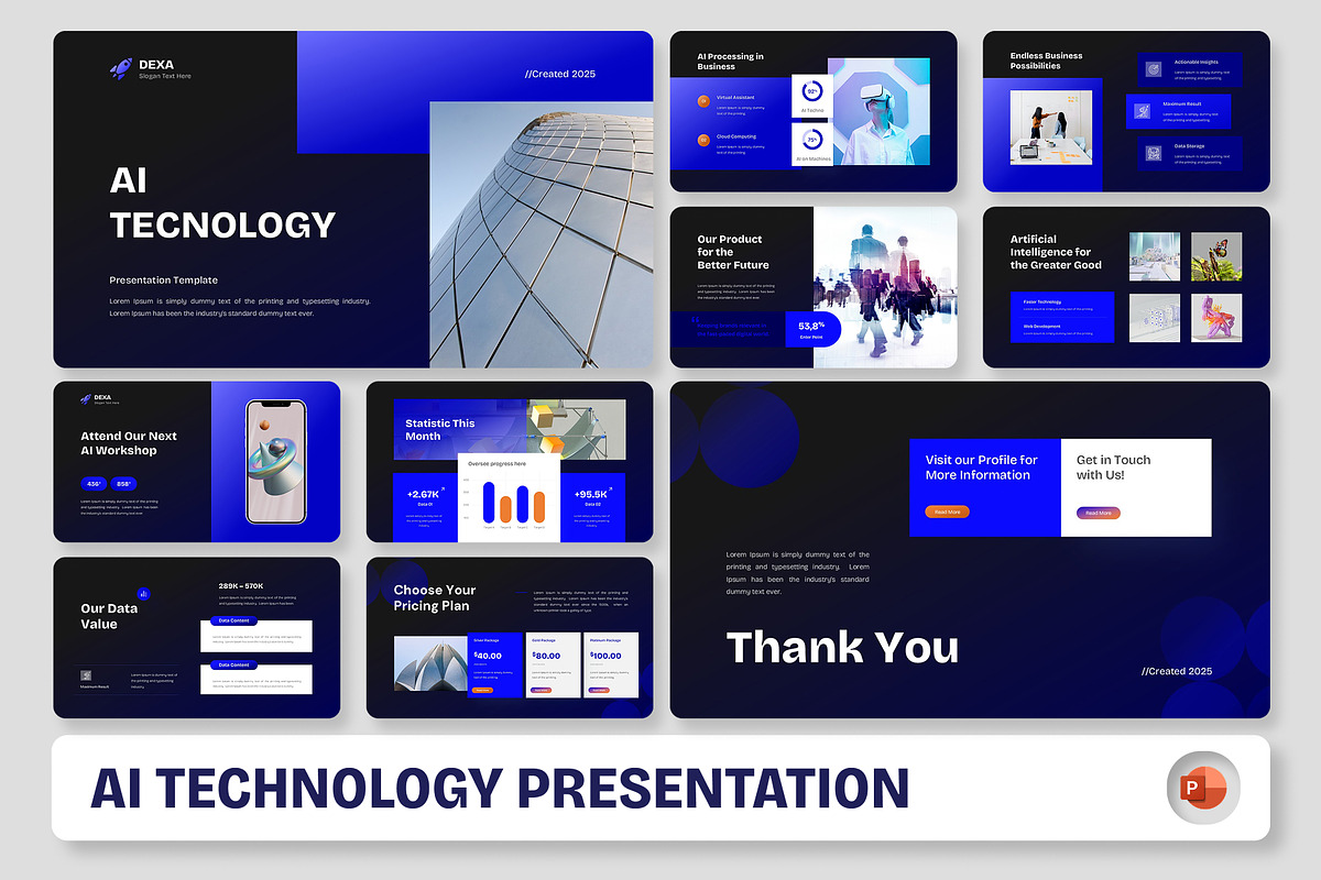 Dexa - AI Technology PowerPoint