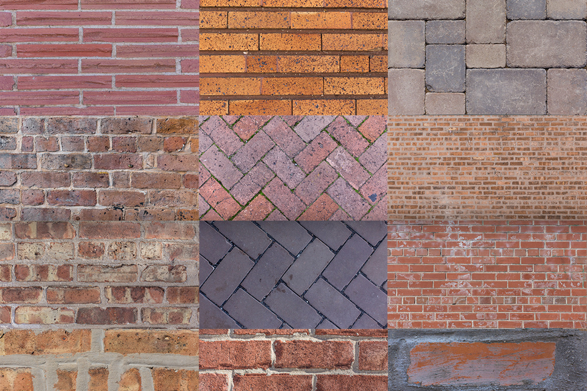 25 Texture Bundle of Bricks preview 2