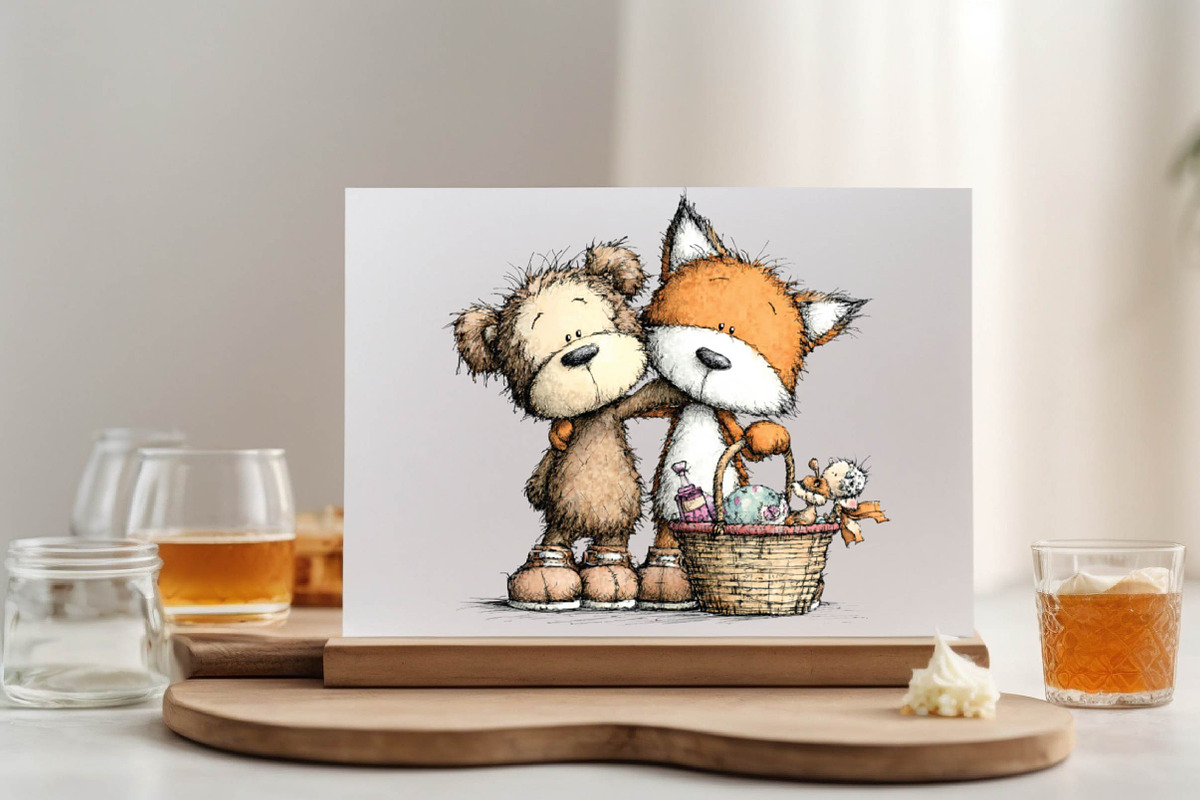 Whimsical Animals Best Friend Clipar, an Animal Illustration by SVGArt (Photo 4 of 9)
