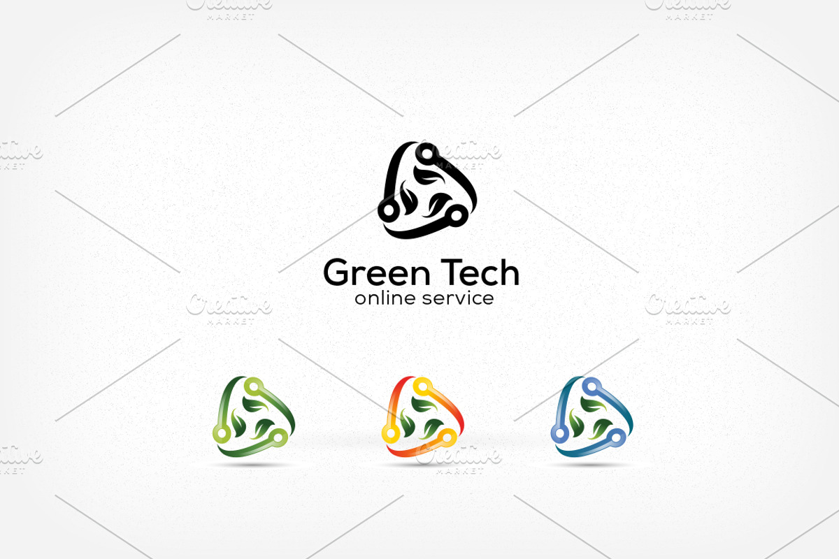 Technology Link Logo, a Branding & Logo Template by NasirGrfx