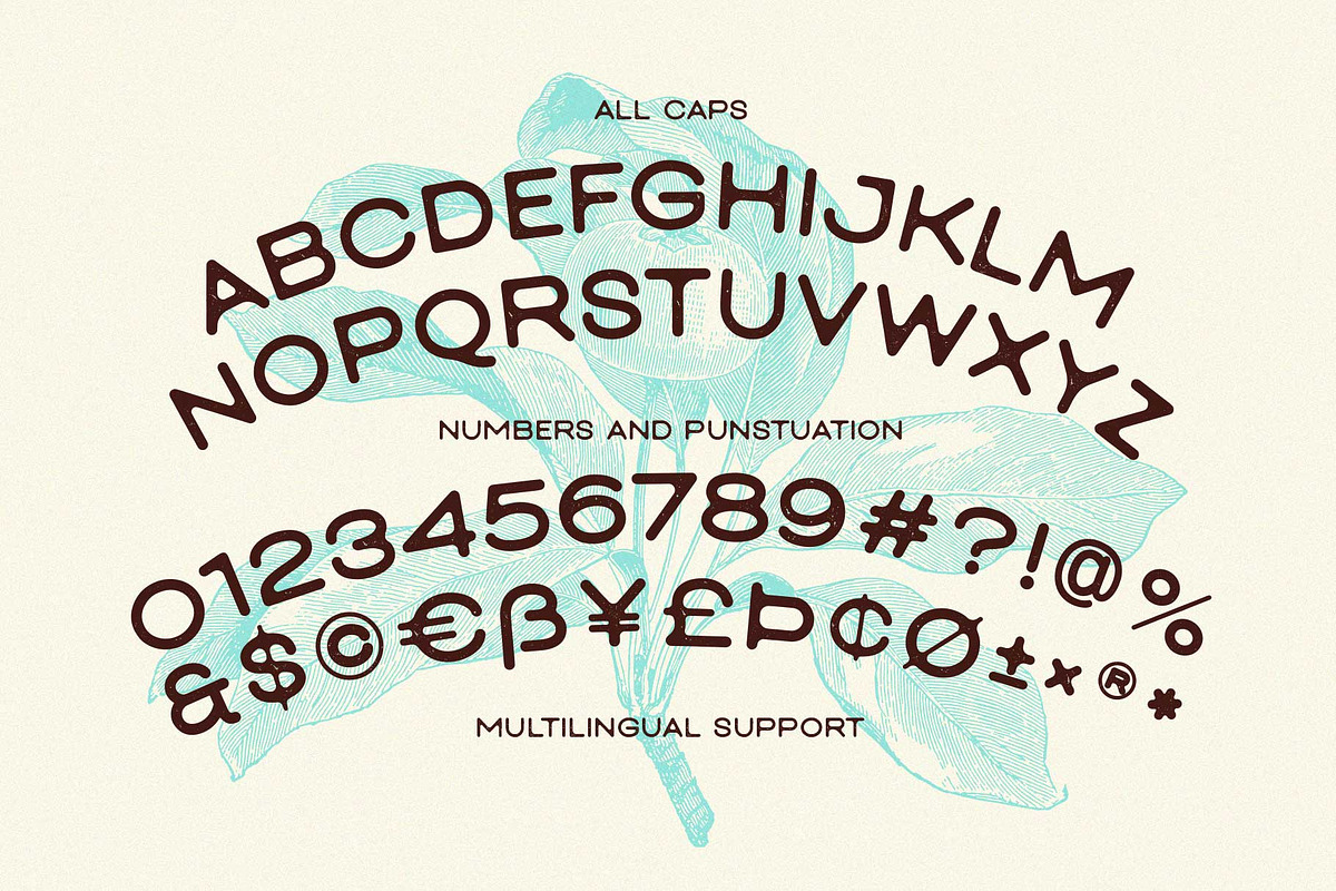 Rombera - Vintage Monoline, a Sans Serif Font by Arterfak Project (Photo 11 of 13)