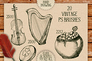 Big Irish Watercolor & Ink Set, an Illustration by Fluffy Unicorn (Thumbnail 4 of 6)