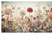 Zewe Collection · Zen Flowerscape, a Texture Illustration by milatovar (Thumbnail 16 of 20)