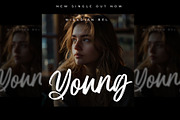 Hesmony Modern Brush Script Font, a Script Font by RantautypeStudio (Thumbnail 7 of 15)