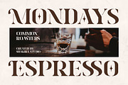 Mersen Boldest - Modern Bold Serif, a Serif Font by Shakira Studio (Thumbnail 2 of 10)