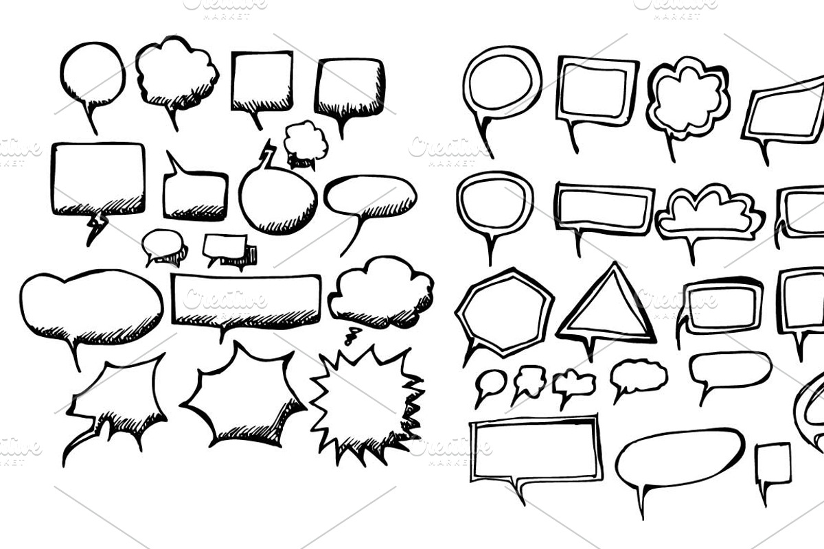 4657 Hand Drawn doodle elements, an Education Illustration by TKDoodle (Photo 12 of 77)