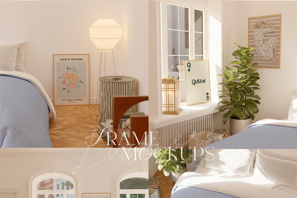 LUMIERE | Frame mockup set, a Household Mockup by yuliyuri.studio (Photo 9 of 18)