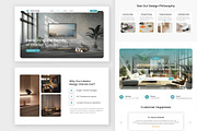 Interior Design Landing Page, a Landing Page Template by Antstheme (Thumbnail 2 of 2)