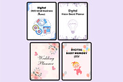 Top Selling Digital Planner, a Stationery Template by Shumaya (Thumbnail 4 of 4)