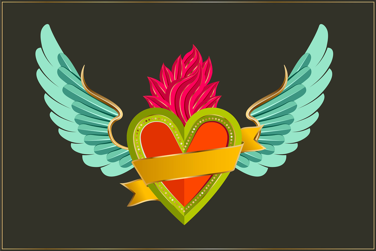 Valentines Milagro Hearts PNG Files, a Texture Illustration by Lee Iley (Photo 4 of 6)