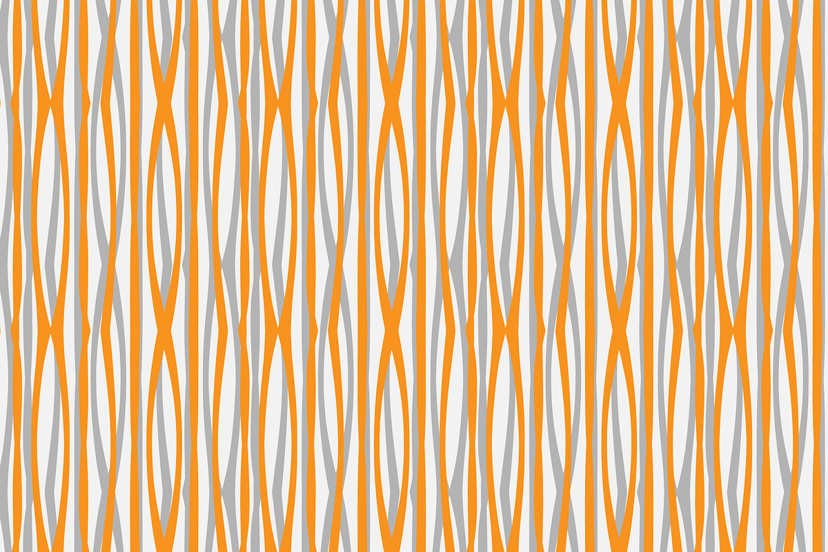 Organic Wavy Stripe Seamless Vector, a Pattern Graphic by NayaChu (Photo 6 of 8)